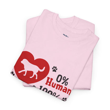 0 % Human, 100% Labrador Unisex T-Shirts