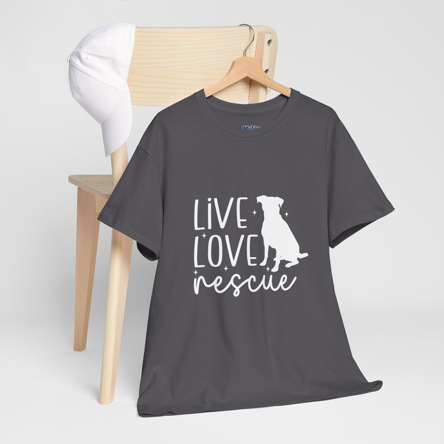 Live Love Rescue Dog Lover Unisex T-shirt