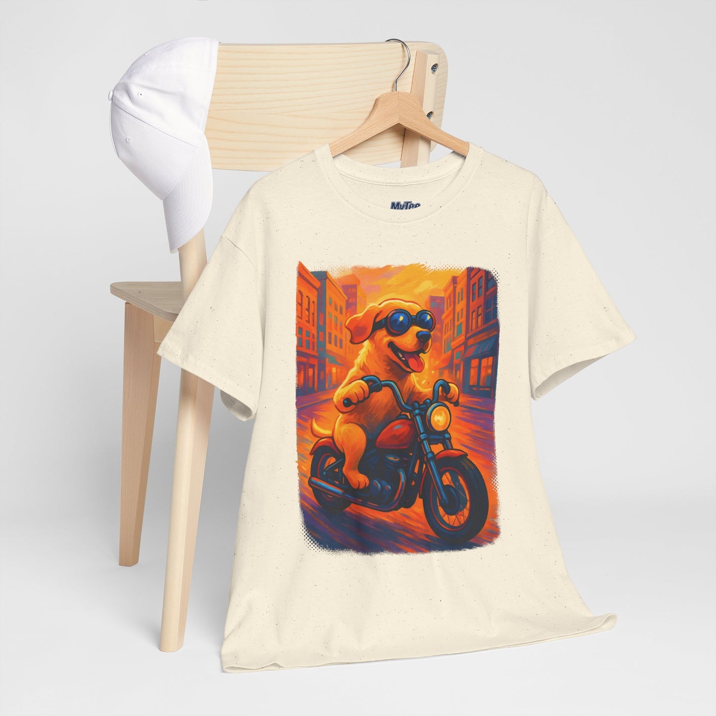 Cool Dog Biker Labrador Retriever Unisex T-Shirts