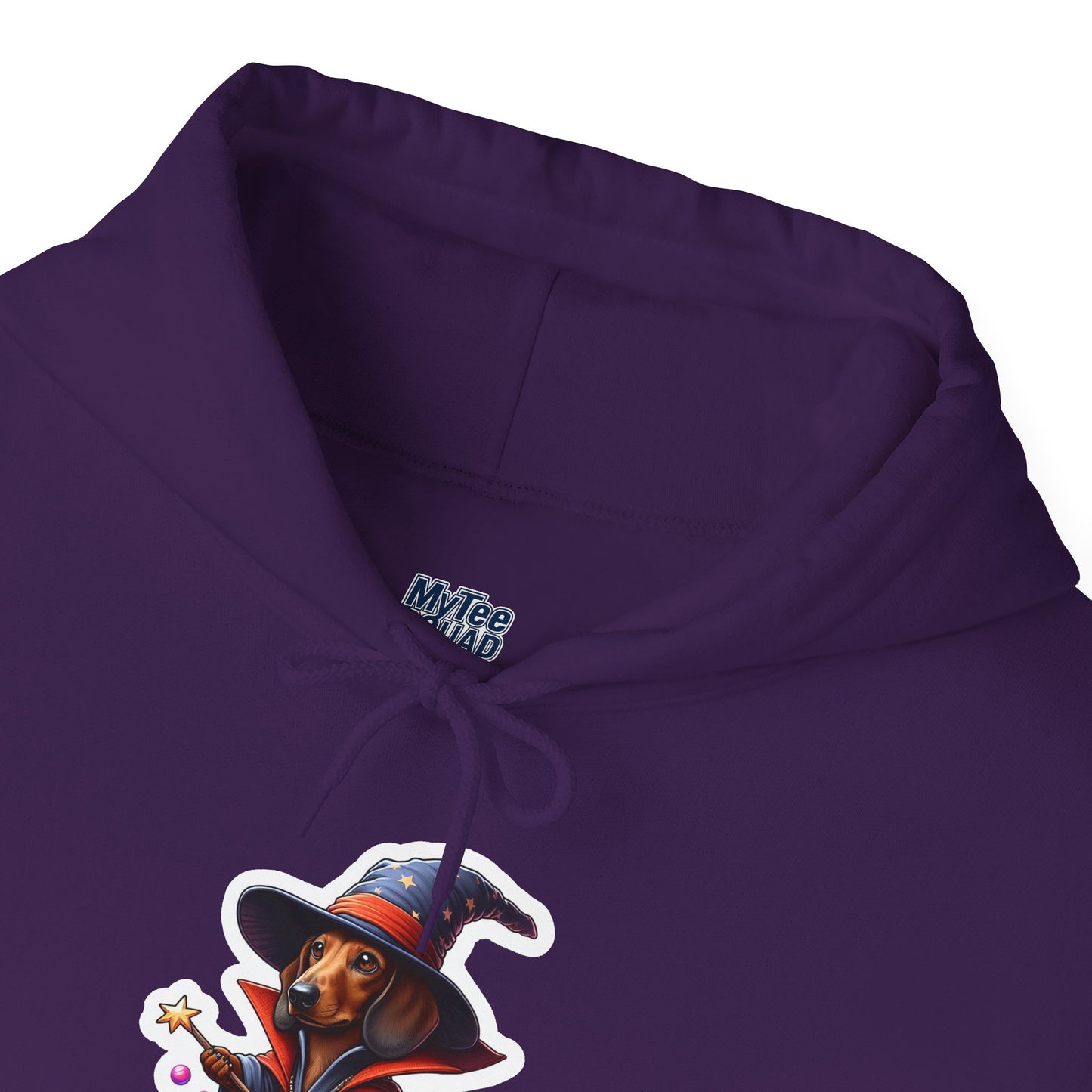 Dachshund Wizard Unisex Hoodie – Bewitching Dog Graphic