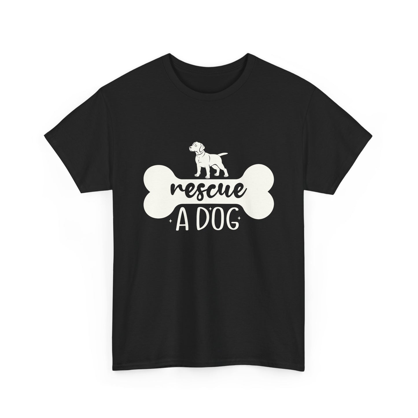 Rescue a Dog Unisex Cotton T-shirt | Dog Lover