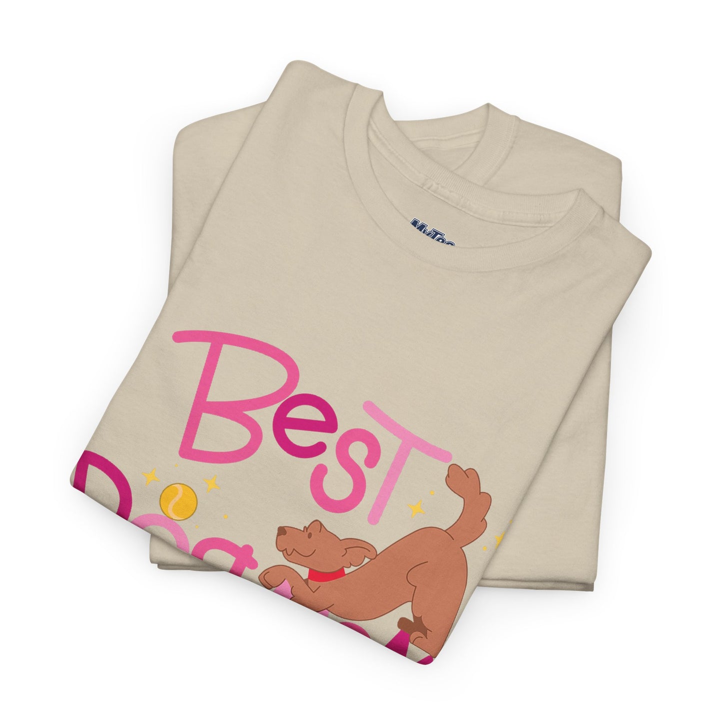 Best Dog Mom Ever Cotton T-Shirt For Proud Mothers