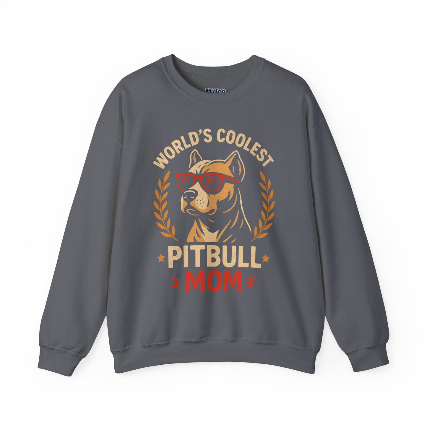 World's Coolest Pitbull Mom Sweatshirt | Perfect for Mother's Day