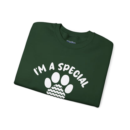 I’m A Special Kind Of Special Crewneck Sweatshirt – Dog Person Energy