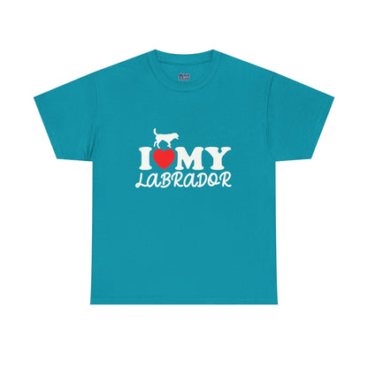 I Love My Labrador Unisex T-Shirts