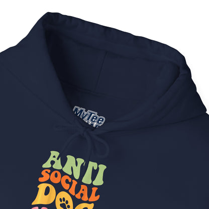Anti-Social Dog Moms Club Hoodie | Perfect For Casual Outings