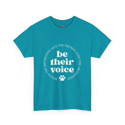 Be Their Voice T-Shirt – Animal Rights Advocate Tee
