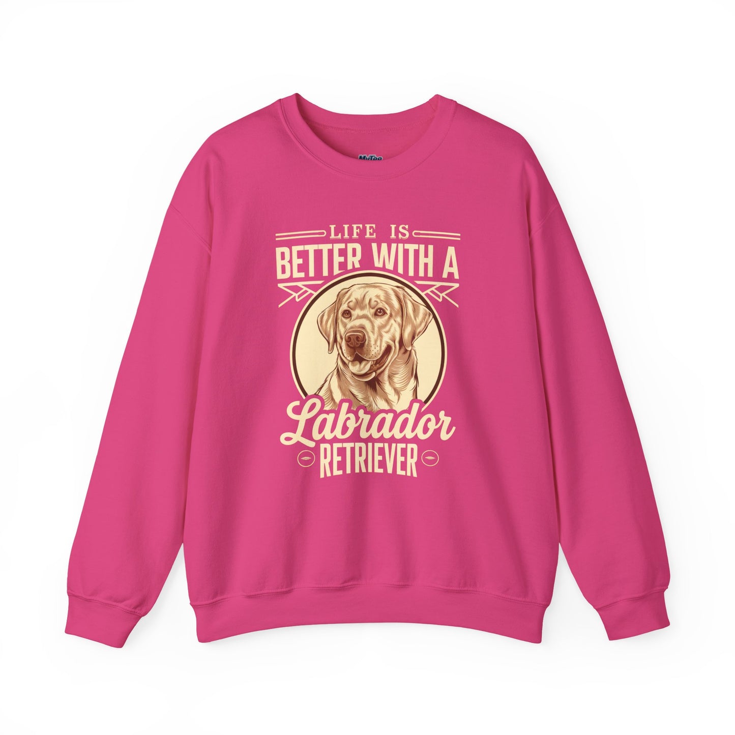 Life Is Better With A Labrador Crewneck Unisex Sweatshirt