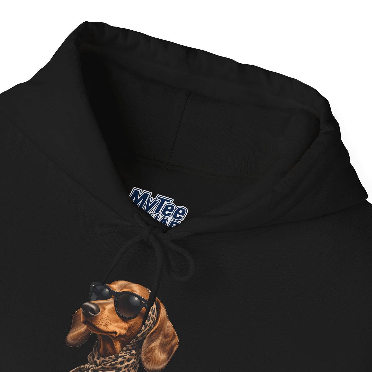 Cool Dachshund Dog Sunglasses Unisex Hoodie |  Dog Lover Gift, Pet-Themed Fashion