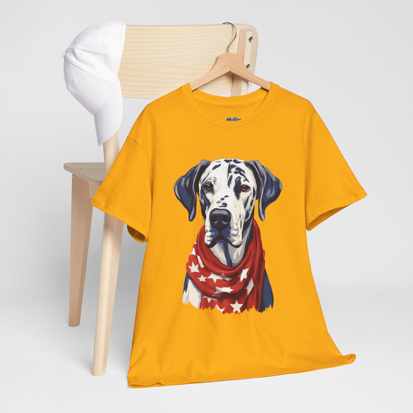 Patriotic Great Dane Unisex T-Shirt
