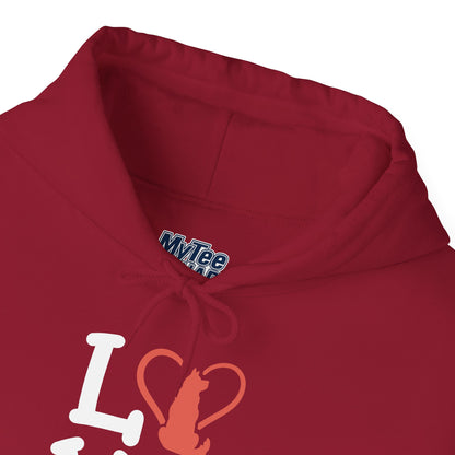 Love Cat Hoodie | Cozy Gift for Pet Lovers