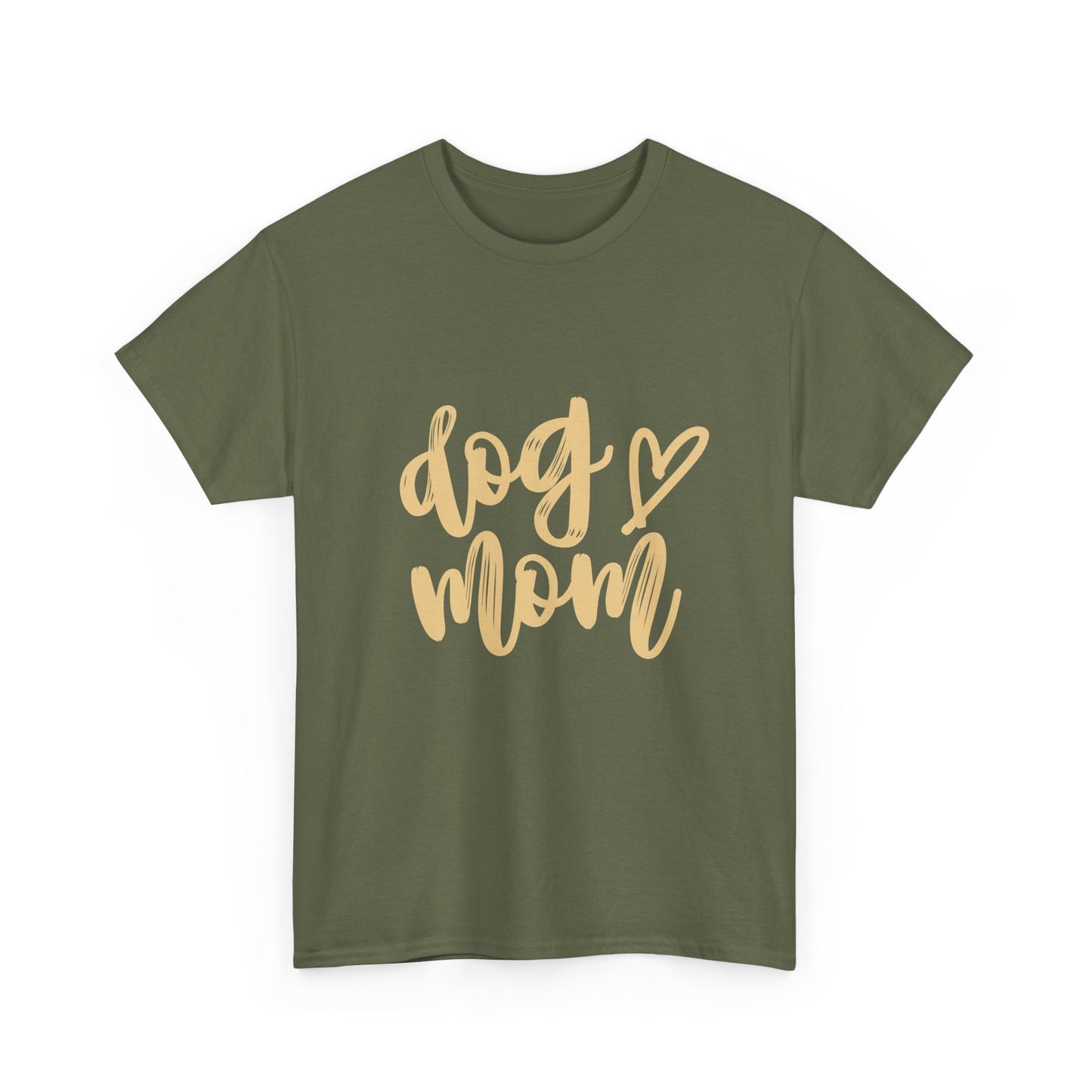 Dog Mom Cotton T-Shirt - Perfect for Dog Mothers