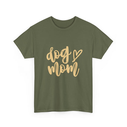 Dog Mom Cotton T-Shirt - Perfect for Dog Mothers