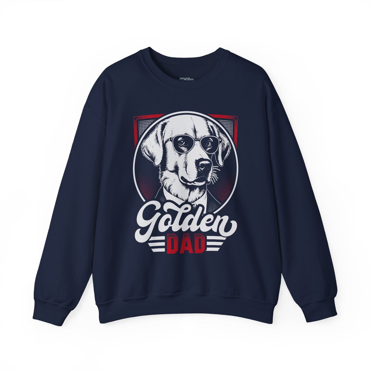 Golden Retriever Dad Sweatshirt | Retro Pet Lover Design