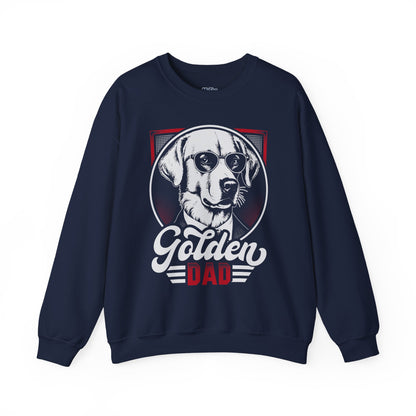 Golden Retriever Dad Sweatshirt | Retro Pet Lover Design