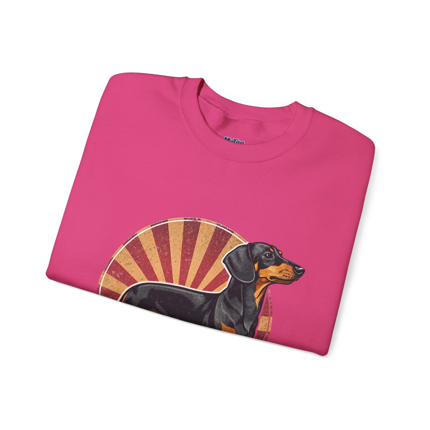 Dachshund Small But Mighty Sweatshirt – Fierce Pup Energy Pullover