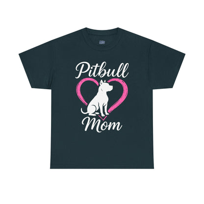 Pitbull Dog Mom T-Shirt