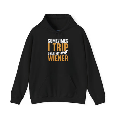 Sometimes I Trip Over My Wiener Unisex Hoodie