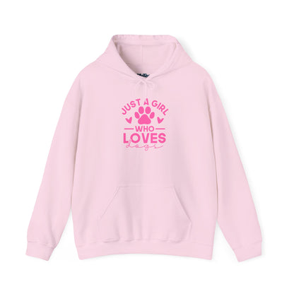 Just A Girl Who Loves Dogs Hoodie | Gift for Dog Mom