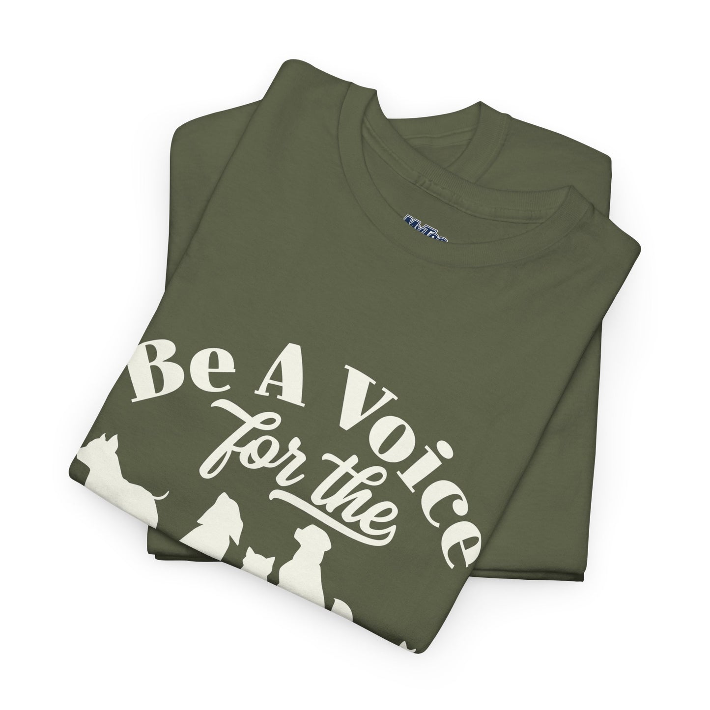 Be A Voice For The Voiceless Unisex T-Shirt | Empowering Animal Rescue Tee
