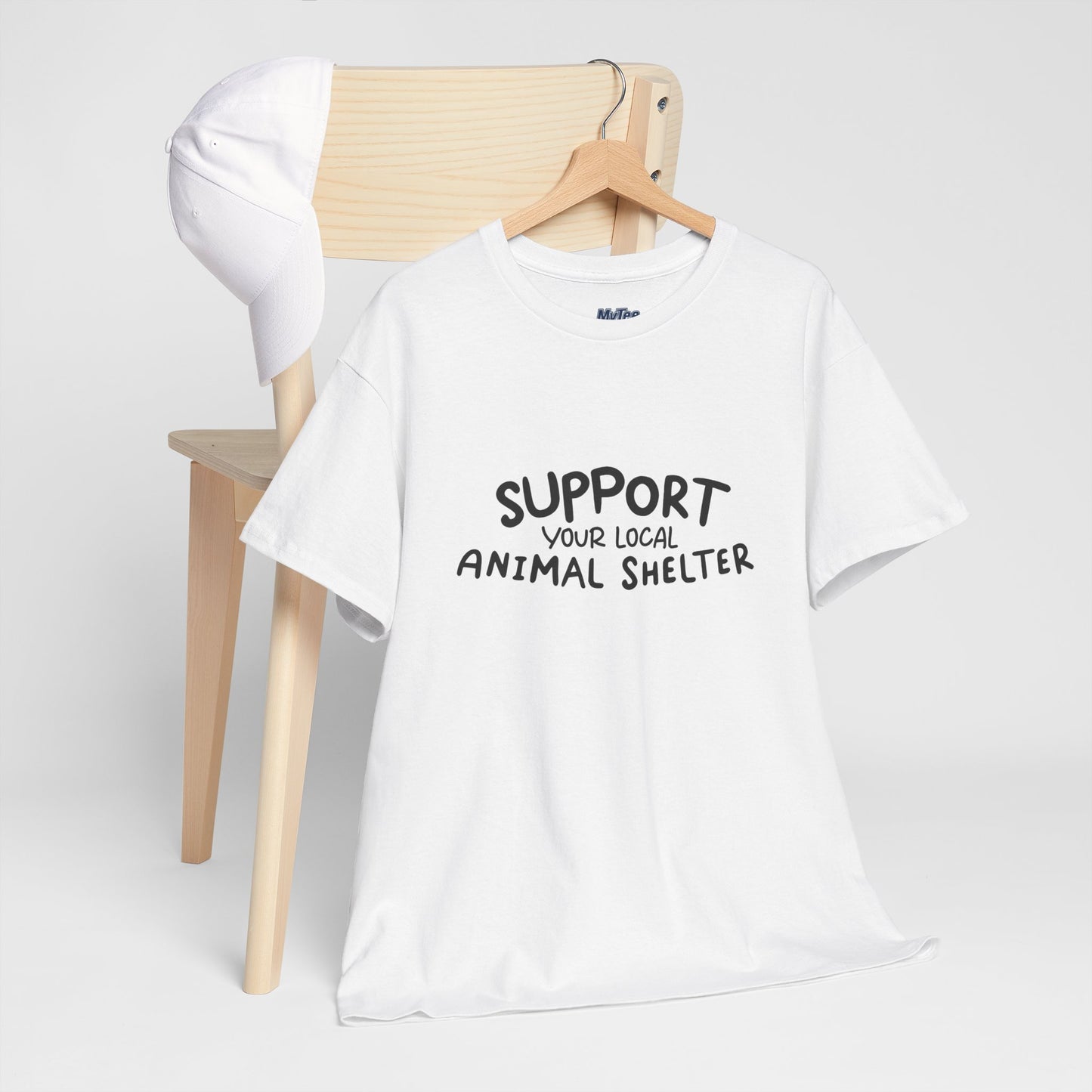 Support Your Local Animal Shelter T-Shirt | Pet Lover Gift