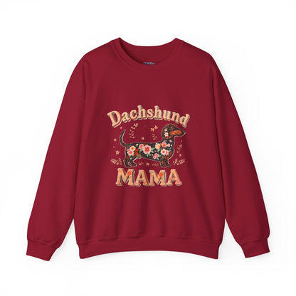 Dachshund Mama Fall Sweatshirt – Perfect For Stylish Dog Moms