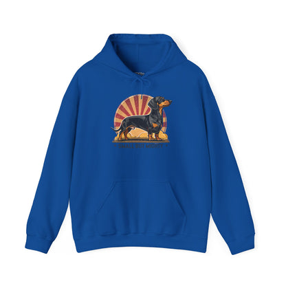 Dachshund Alpha Energy Hoodie – Mighty Pup, Cozy Fit