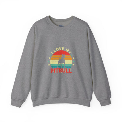 I Love My Pitbull Unisex Sweatshirts