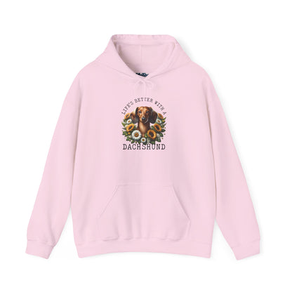 Dachshund Floral Unisex Sweatshirt