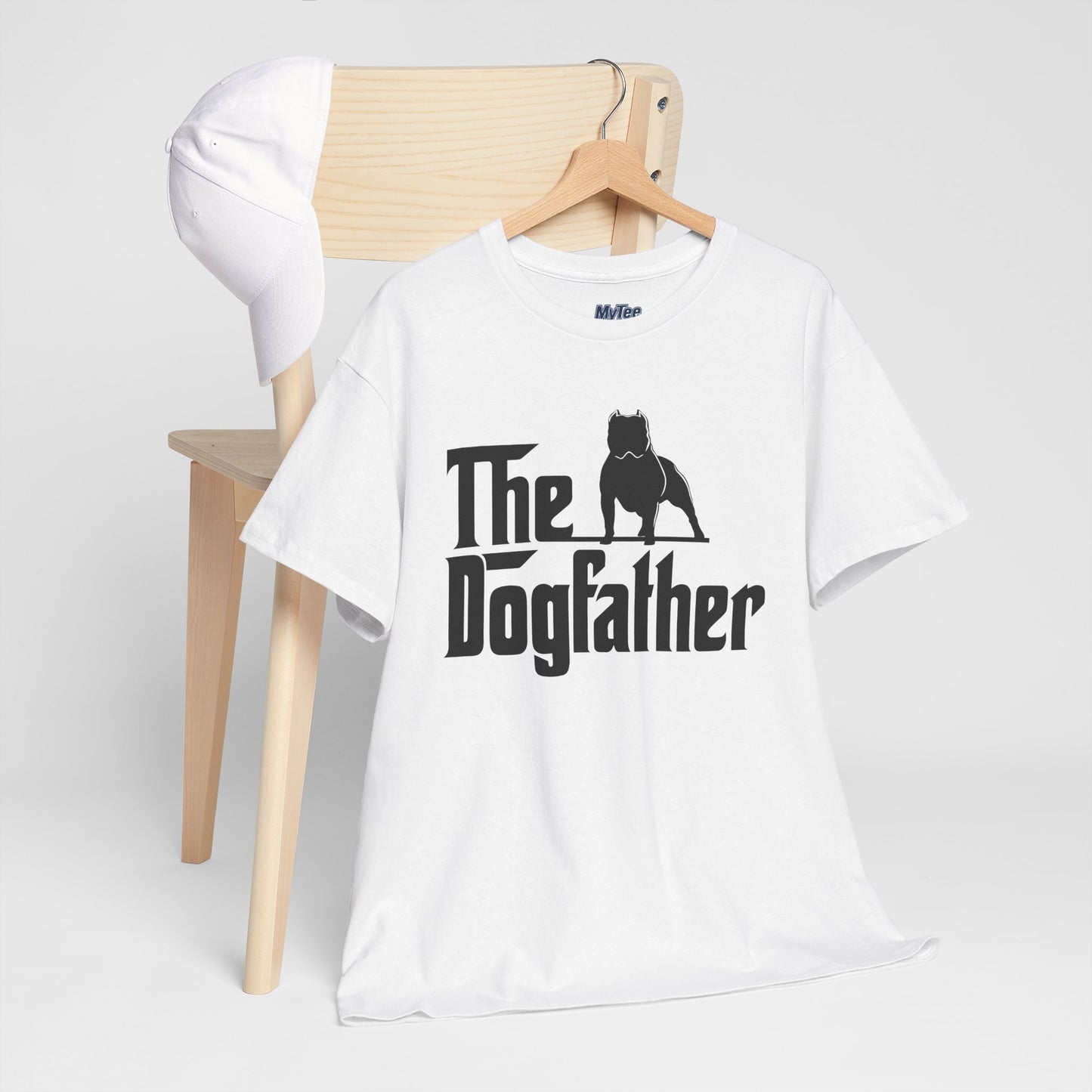 The Dogfather Heavy Cotton Tee | Pet Owner Apparel
