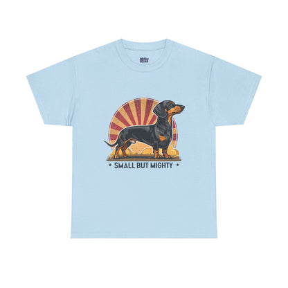 Small But Mighty Dachshund Lover Unisex T-Shirts