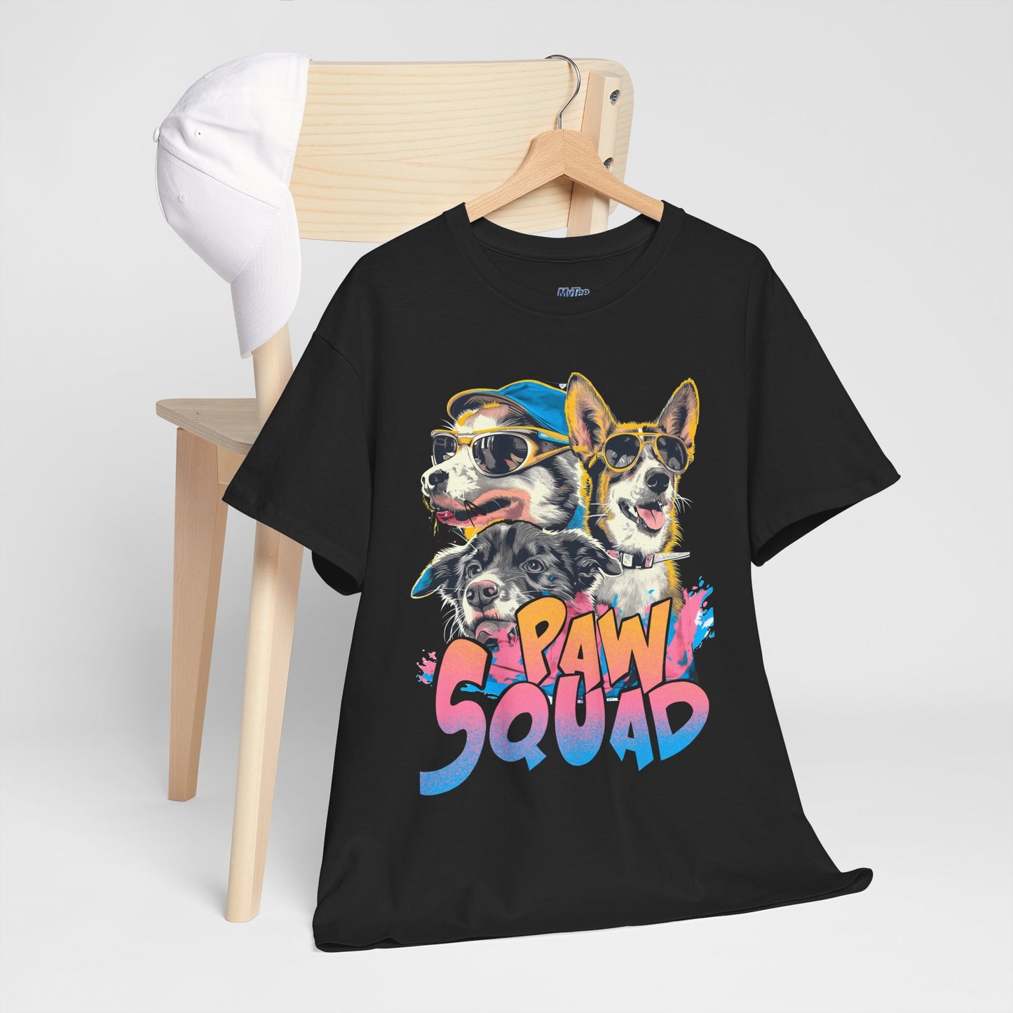 Paw Squad Unisex T-Shirt – Dog Crew Graphic Tee For Pet Lovers
