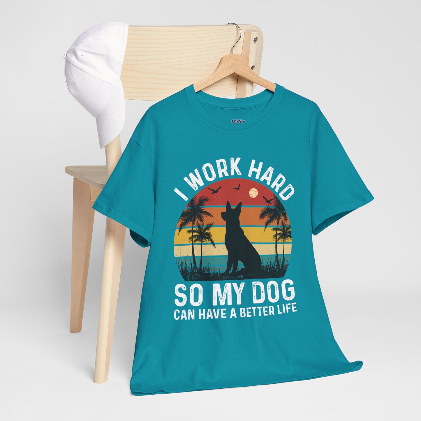 I Work Hard So My Dog Can Chill Unisex T-Shirt