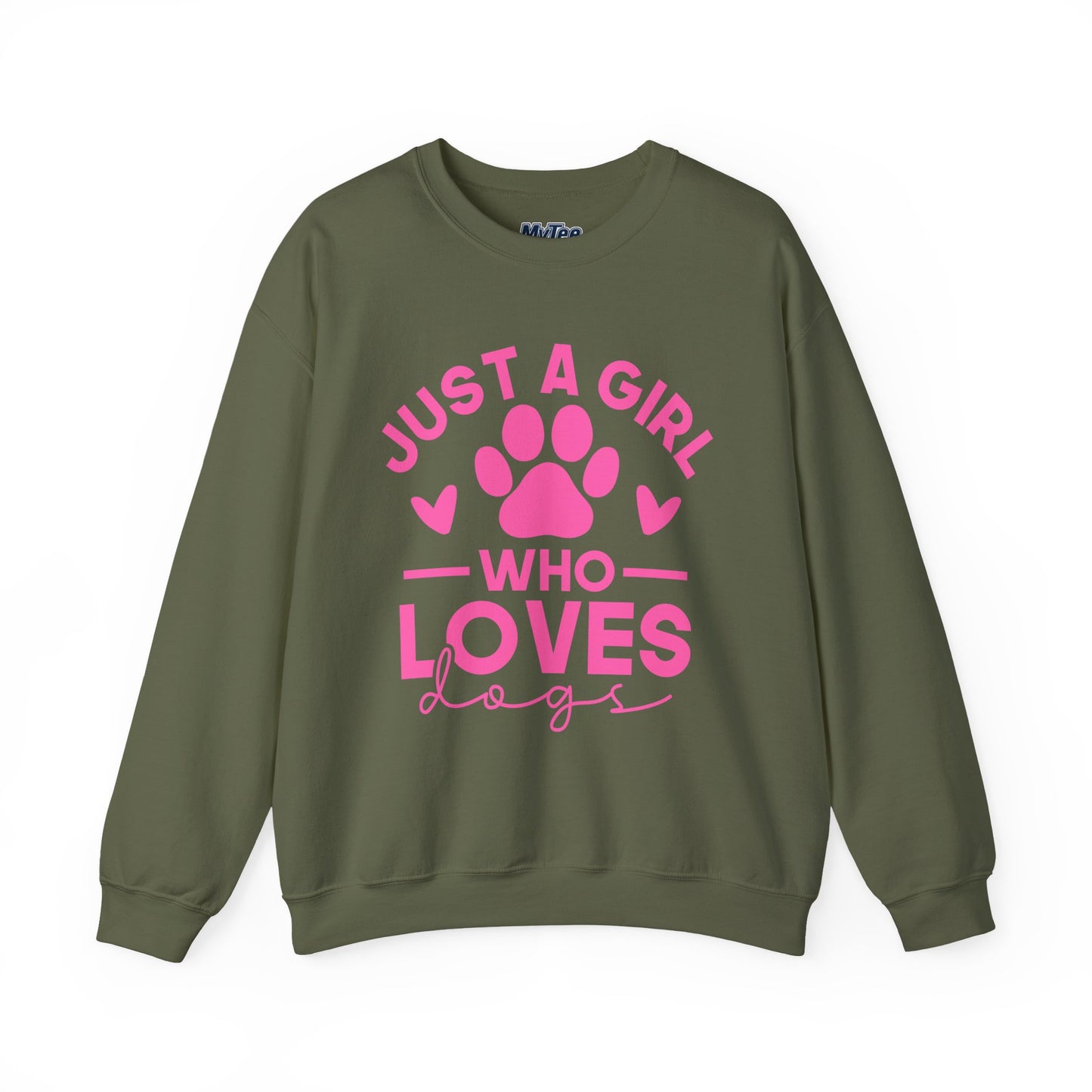 Just a Girl Who Loves Dogs Sweatshirt | Gift For Dog Mom