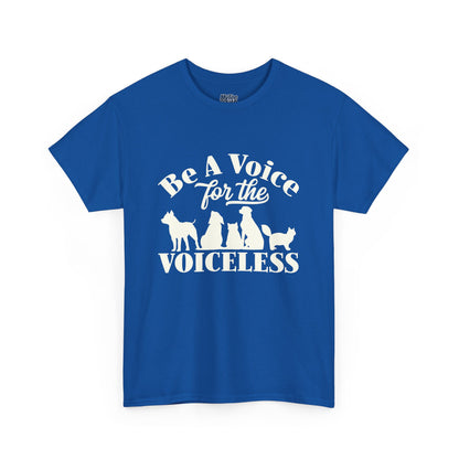 Be A Voice For The Voiceless Unisex T-Shirt | Empowering Animal Rescue Tee