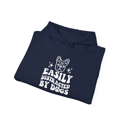 Easily Distracted By Dogs Unisex Hoodie