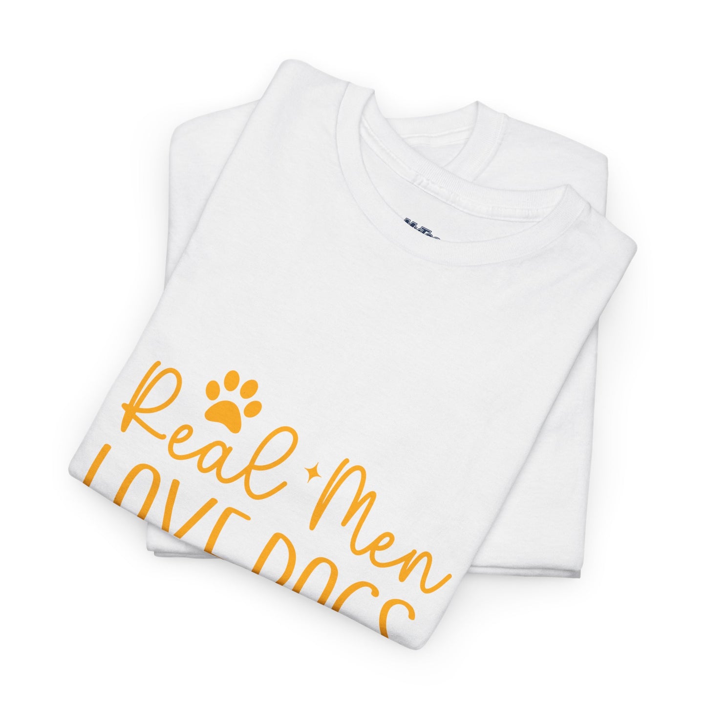 Real Men Love Dogs Cotton T-Shirts | Dog Lover