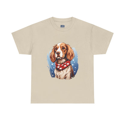 Patriotic Cocker Spaniel Unisex T-Shirt