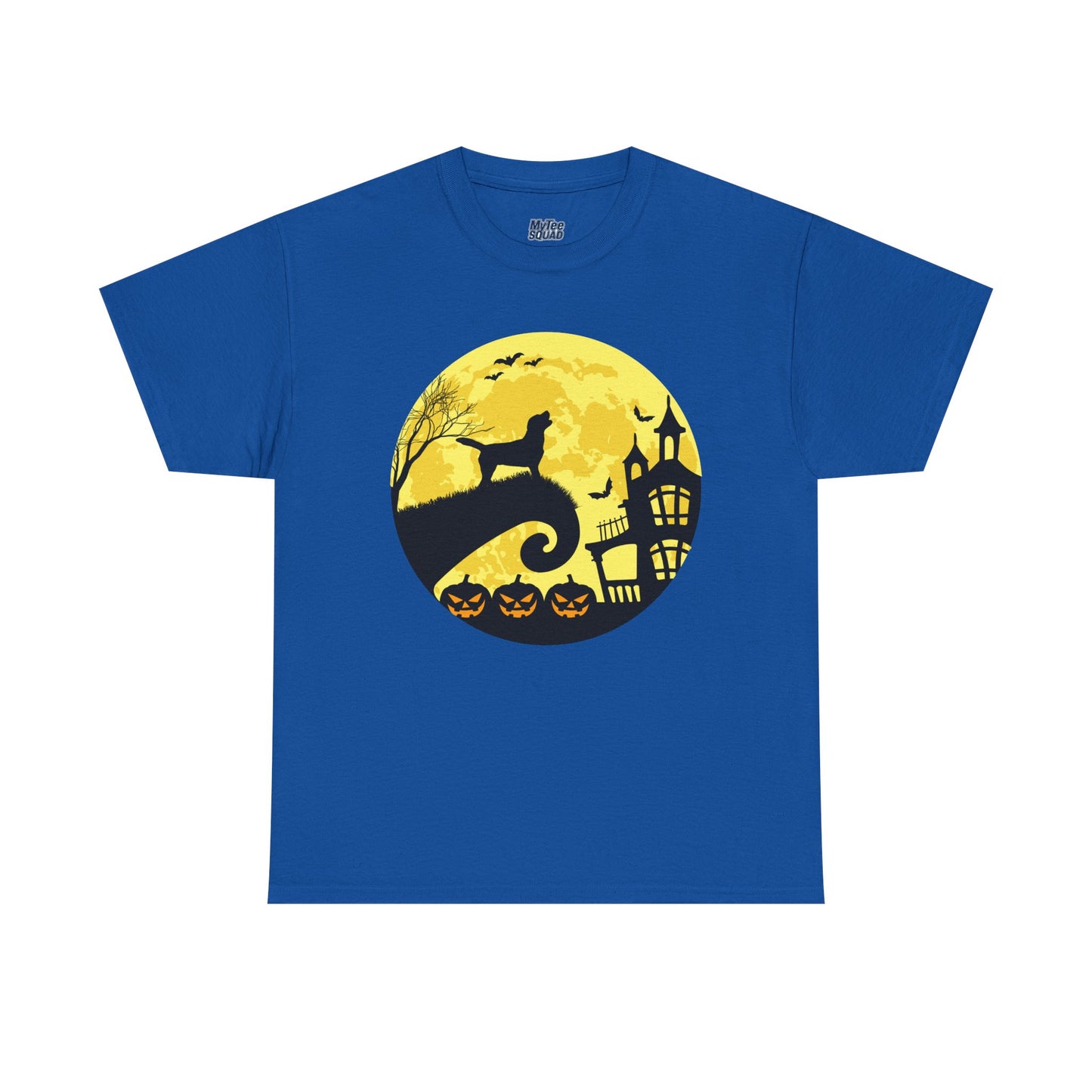 Halloween Moonlight Labrador Retriever Unisex T-Shirts