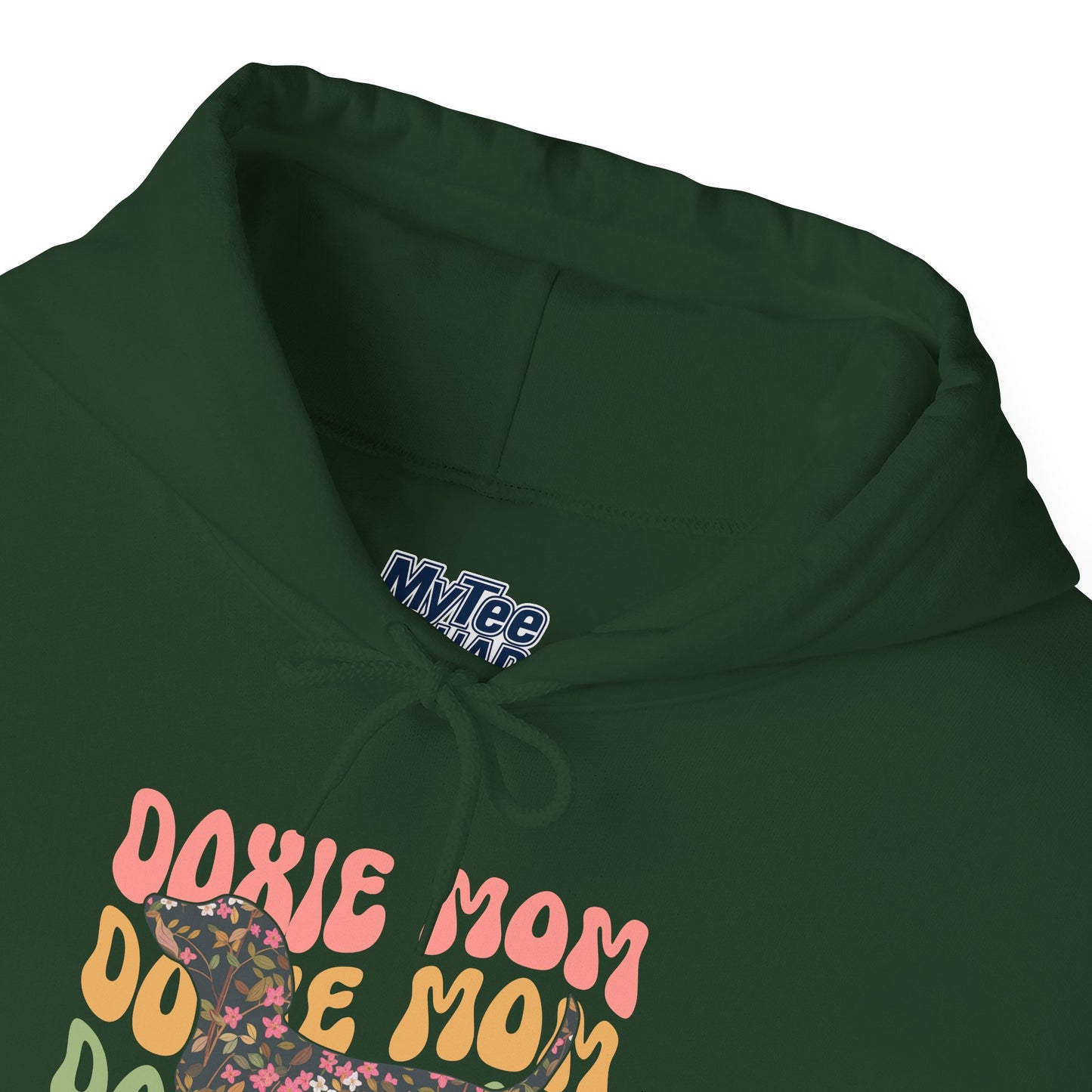 Doxie Mom Retro Hoodie – Cozy Hoodie With Colorful Dog Print