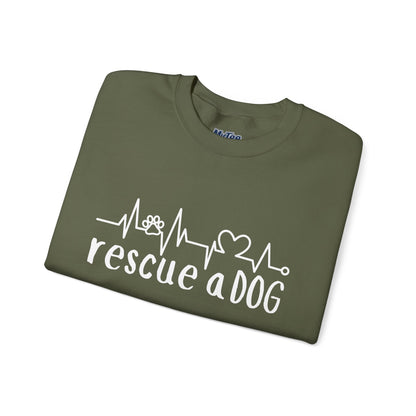Rescue A Dog Unisex Sweatshirt | Pet Lover Gift