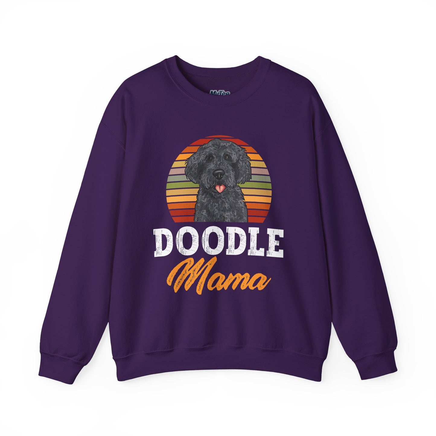 Doodle Mama Crewneck Sweatshirt - Casual Wear Dog Mom Gift