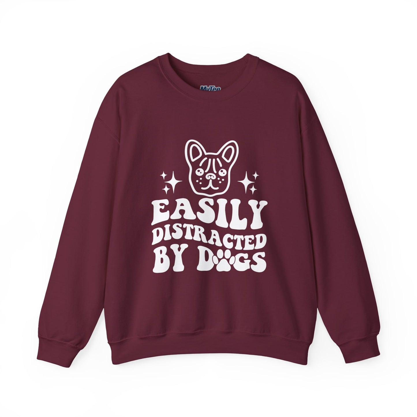 Easily Distracted By Dogs Unisex Sweatshirt | Pet Owner Gift