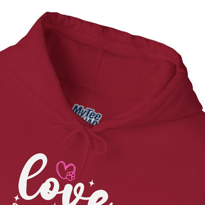Love Rescued Me Unisex Hoodie – Proud Rescue Pet Parent Apparel