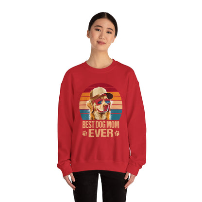 Best Dog Mom Ever Golden Retriever Sweatshirt