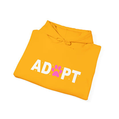 Adopt Paw Unisex Hoodie – Shelter Love Wrapped In Cotton