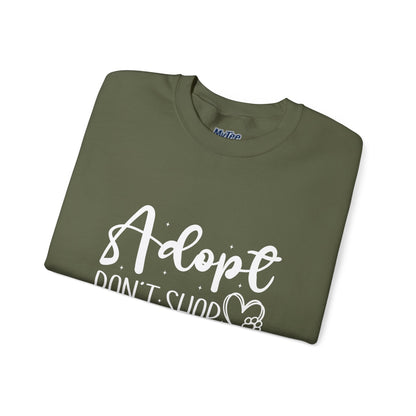 Adopt Don’t Shop Unisex Sweatshirt – Rescue Animals In Style