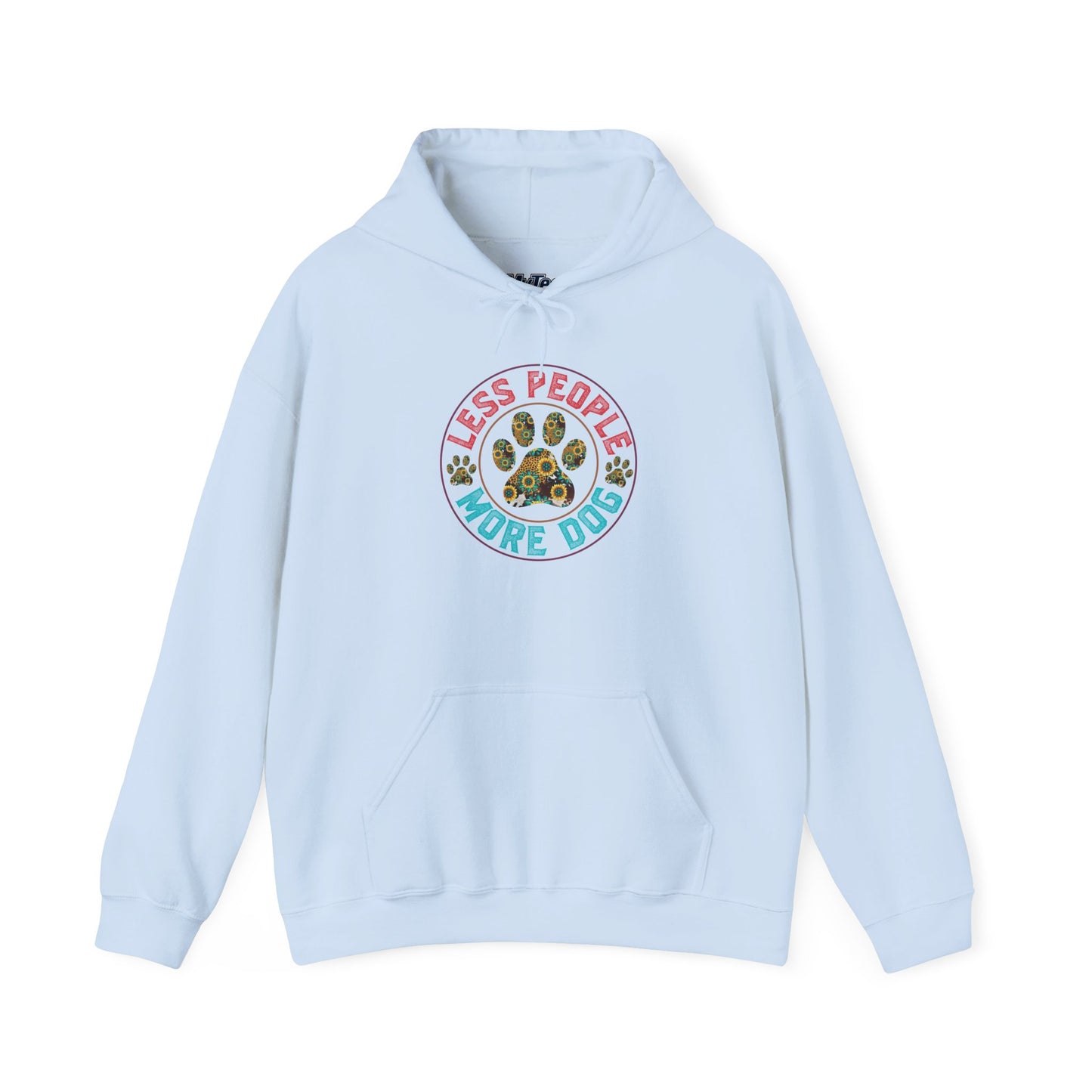 Less People More Dog Unisex Hoodie | Cozy Pet Lover Apparel
