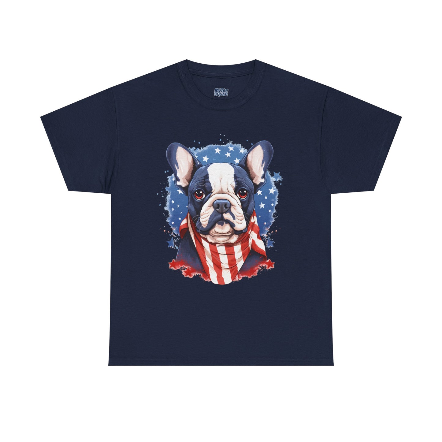 Patriotic French Bulldog Unisex T-Shirt | Dog Lover
