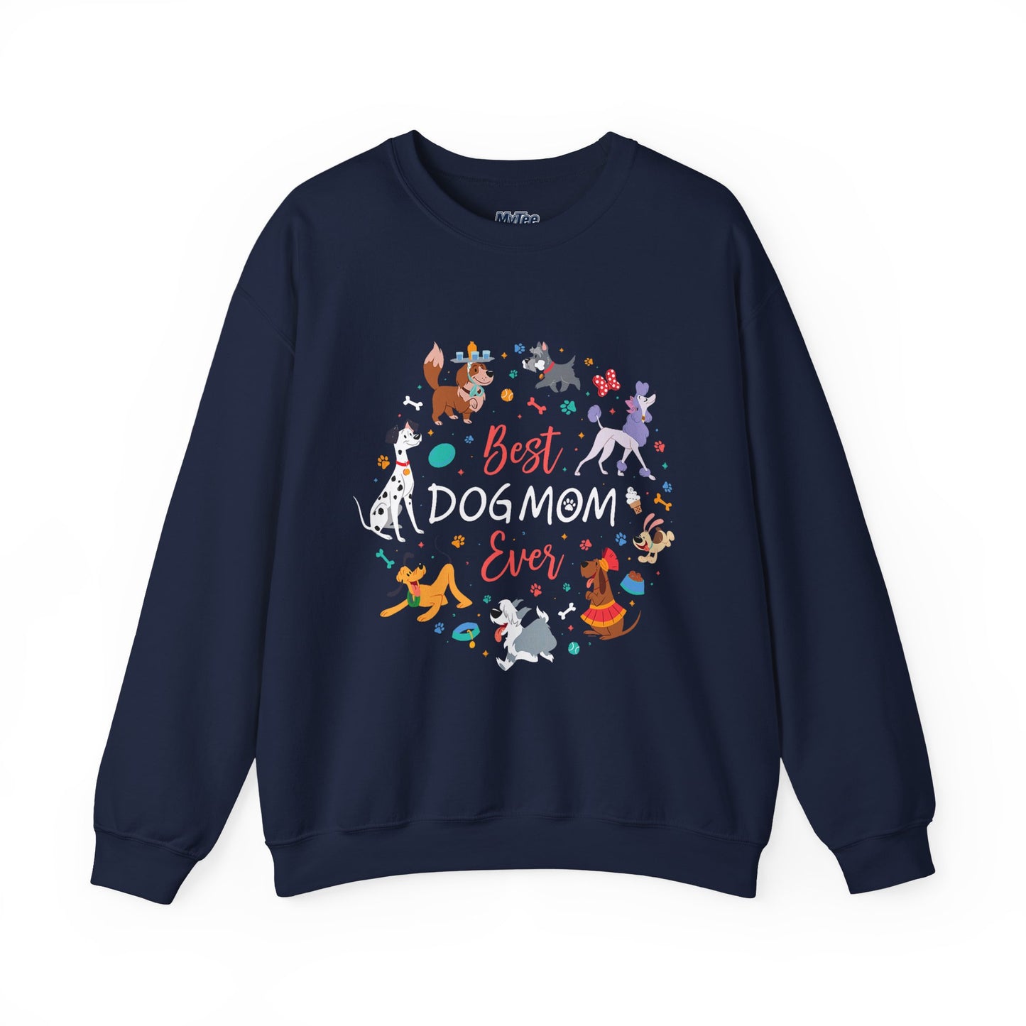 Best Dog Mom Ever Sweatshirt | Warm & Furry Crewneck